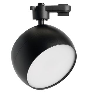 Светильник TDL-167 трековый однофазный на шинопровод под лампу GX70, черный