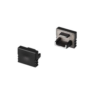 Заглушка SL-MINI-8-H6 BLACK глухая (Пластик)