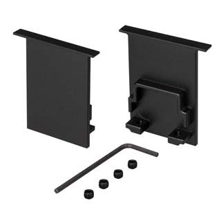 Заглушка SL-COMFORT-3551-F BLACK глухая (Металл)