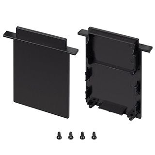 Заглушка SL-LINIA52-3L-F-HIGH BLACK глухая (Пластик)