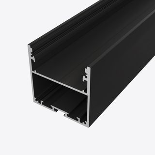 Накладной профиль DL-N 5050-6000 Anod Black