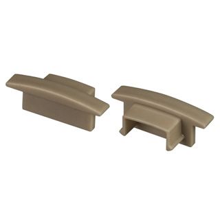 Заглушка LINE-2308-F OLIVE GREY глухая (Пластик)