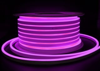 Светодиодный гибкий неон DL-N 8х16 2835 120led  220V Pink
