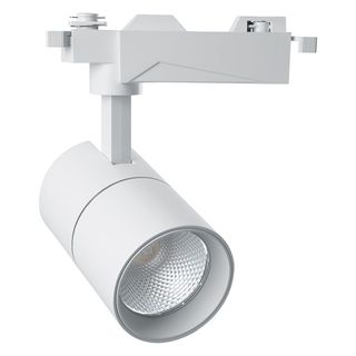 Светильник TDL-103 трековый однофазный на шинопровод 30W 6400K, 35 град, белый серия MarketBright