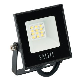 Прожектор светодиодный 2835SMD, 10W 6400K  AC230V/50Hz IP65, черный в компактном корпусе