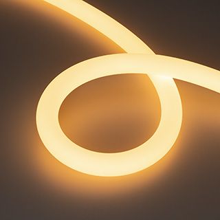 Светодиодная лента герметичная MOONLIGHT-TOP-A336-D25mm 24V Warm2700 360deg (14.4 W/m, IP65, 2835)