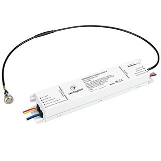 Блок аварийного питания ARJ-EMG-8W-INT (25-56V, 1.5H, LiFePO4) (IP20 Металл, 5 лет)