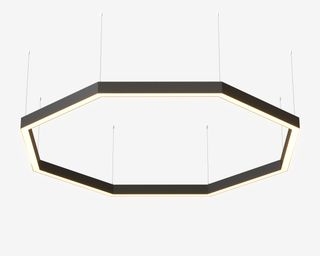 Светодиодный светильник подвесной ARENA8-300 62Вт 5000К Черный