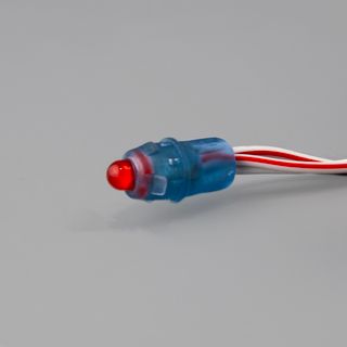 Светодиодный модуль герметичный цветной колчачок  PIX DL-D9-50LED (12V, 0.2W, 100 Lm, IP65) (красный