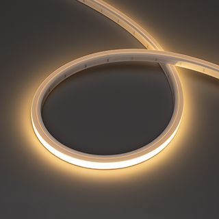 Лента герметичная NOVA-TOP-PU-A120-16x15mm 24V Warm3000 (10 W/m, IP68, 5m, wire x2) (Arlight, Полиур