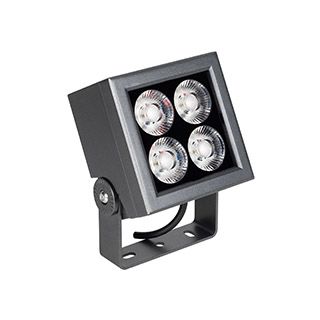 Светильник ALT-BLOCK-S130x130-15W Warm3000 (GR, 15 deg, 230V) (Arlight, IP66 Металл, 3 года)