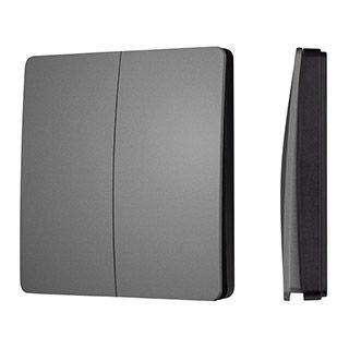 INTELLIGENT ARLIGHT Кнопочная панель KINETIC-801-22-2G-WP-SUF Grey (No battery, IP67, 433Mhz) (IARL,