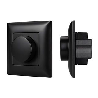 INTELLIGENT ARLIGHT Роторная панель SMART-TRIAC-601-32-DIM-IN Black (230V, 1.5A, 2.4G) (IARL, IP20 П
