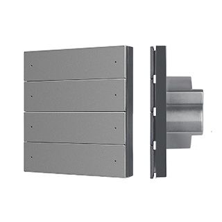 INTELLIGENT ARLIGHT Кнопочная панель SMART-ZB-801-22-1G-8SC-MULTI-IN Grey (230V) (IARL, IP20 Пластик