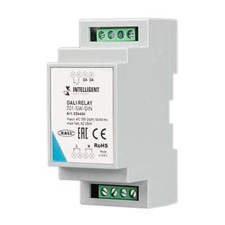 INTELLIGENT ARLIGHT Релейный модуль DALI-701-SW-DIN (BUS, 16A) (IARL, DIN)