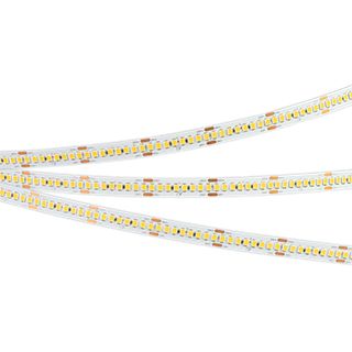 Светодиодная лента RT-A240-10mm 24V Warm3000 (22 W/m, IP20, 2835, 5m) (высок.эфф.150 лм/Вт)