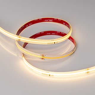Светодиодная лента герметичная SPI-COB-SE-X378-12mm 24V Warm2700-PX63-BPT (7 W/m, IP65, 5m)
