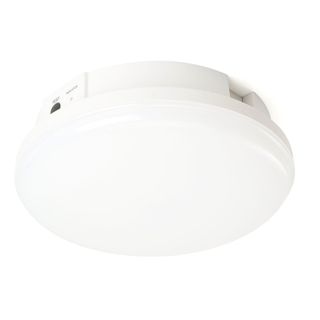 Светильник светодиодный DL4324 с БАП в пластиковом корпусе 12W 4000K IP65 белый