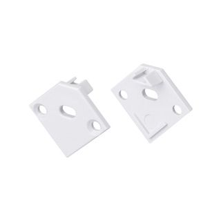 Заглушка ARH-DECORE-S12-EXT-F Square с отверстием (Пластик)