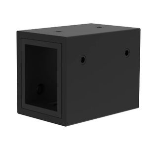 Коннектор прямой с питанием ART-APRIORI-CON-H-POWER (BK, горизонтальный) (IP20 Металл, 3 го