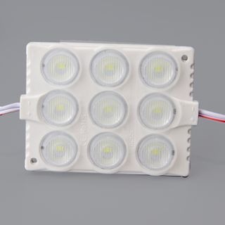 Светодиодный модуль c линзой PIX-DL-9LED (12V, 9W, 300Lm, IP65) (теплый белый 3000K)
