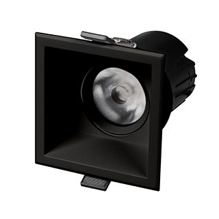 Светильник MS-FLOW-BUILT-S85x85-6W Warm3000 (BK, 55 deg, 230V) (Arlight, IP20 Металл, 5 лет)