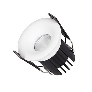 Светильник MS-FOGGY-BUILT-R45-5W Warm3000 (WH, 36 deg, 230V) (IP54 Металл, 5 лет)