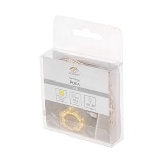 Гирлянда Роса 10 м, 100 LED, USB, теплое белое свечение NEON-NIGHT